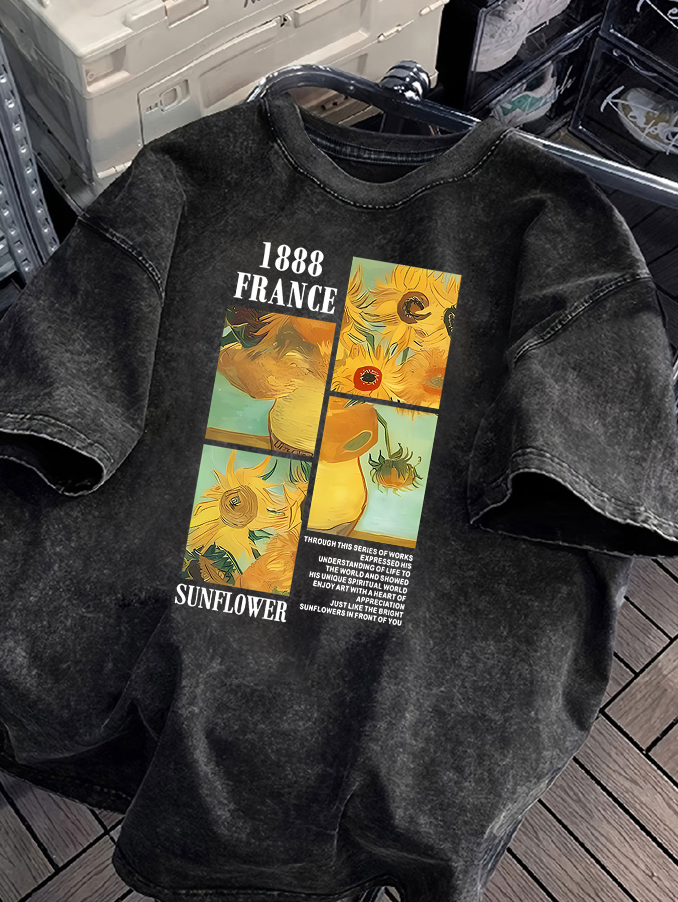 Washed Vintage t-shirts for Wo - огляд і ціна Summer Clothing Drawing