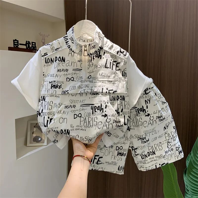 Boys Summer Clothing Set 2024  - огляд і ціна Summer Clothing Drawing