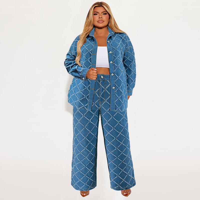 Wmstar Plus Size Denim Two Pie - огляд і ціна Summer Clothing Wholesale