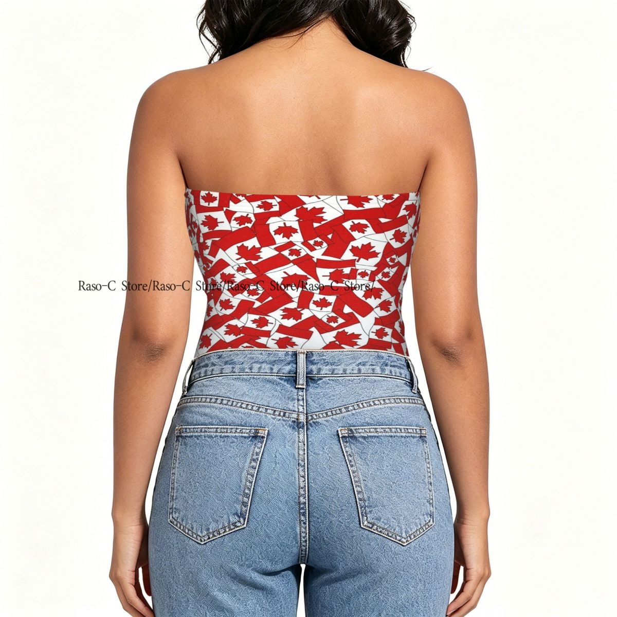 Women Block Crop Slim Tube Top - огляд і ціна Summer Clothing Women Canada